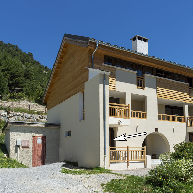 Studio Cheynet 1 n21 dans rsidence  Ceillac en Queyras (Hautes-Alpes)